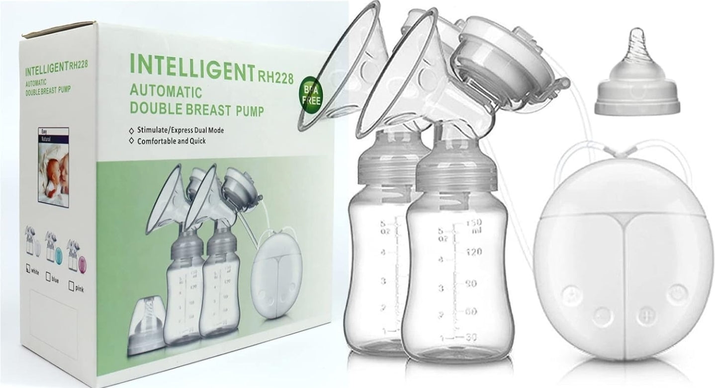 Extractor De Leche Doble Portátil Manos Libres Silencioso Usb