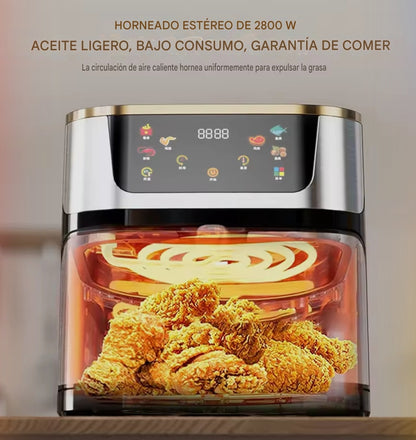 Air Fryer Digital 12L 2800W – Freidora de Aire para Toda la Familia