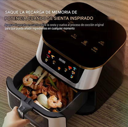 Air Fryer Digital 12L 2800W – Freidora de Aire para Toda la Familia