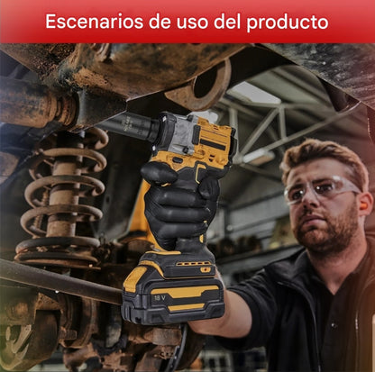 Kit 22 Piezas Dados de Impacto Largos con Chicharra y Llave Deslizante – Maletín
