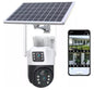 Cámara Dual Solar Ip66 Infrarrojo Wifi Exterior V380p