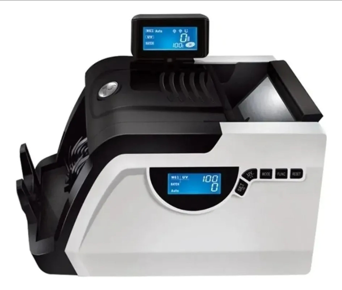 Máquina Contadora de Billetes Profesional 900 pcs/min con Detector UV y Magnético