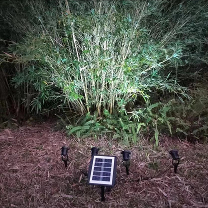 Lámpara LED Solar para Césped Recargable