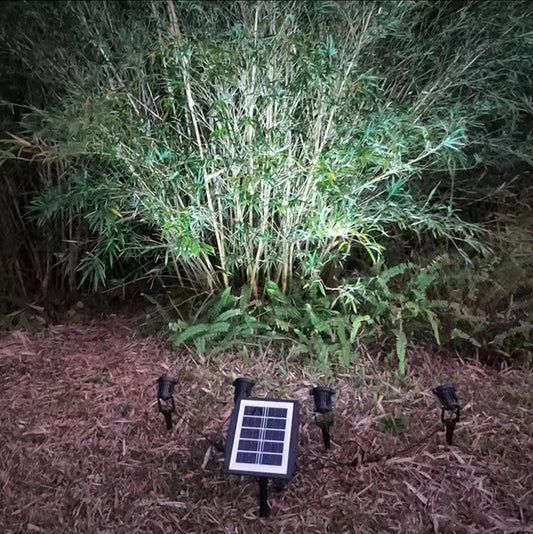 Lámpara LED Solar para Césped Recargable