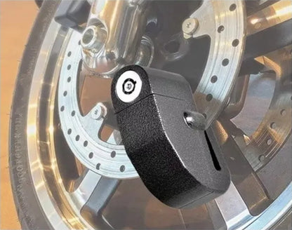 Candado Freno de Disco con Alarma 110dB Antirrobo para Moto