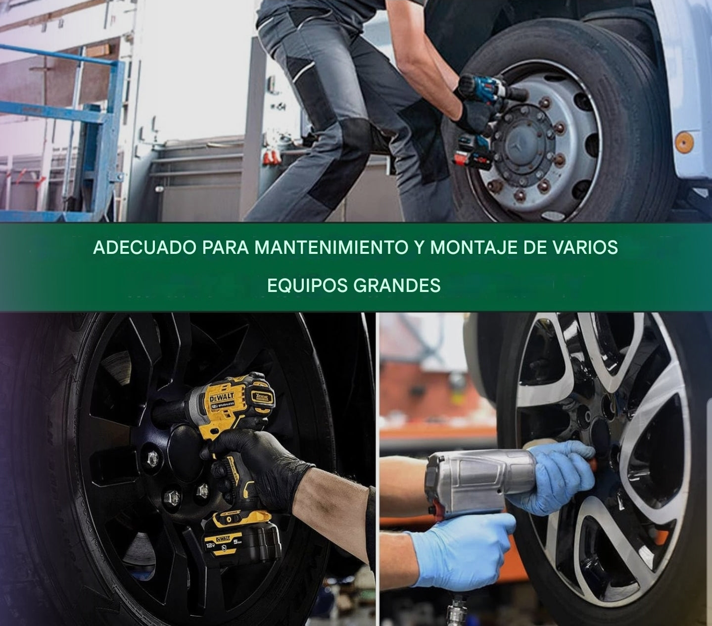 Set Dados de Impacto 3/4" y 1" 26 Piezas Profesional con Chicharra y Maleta