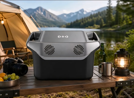 Estación de Energía Portátil 1500W 896Wh LiFePO4 – Generador Solar para Camping y Hogar