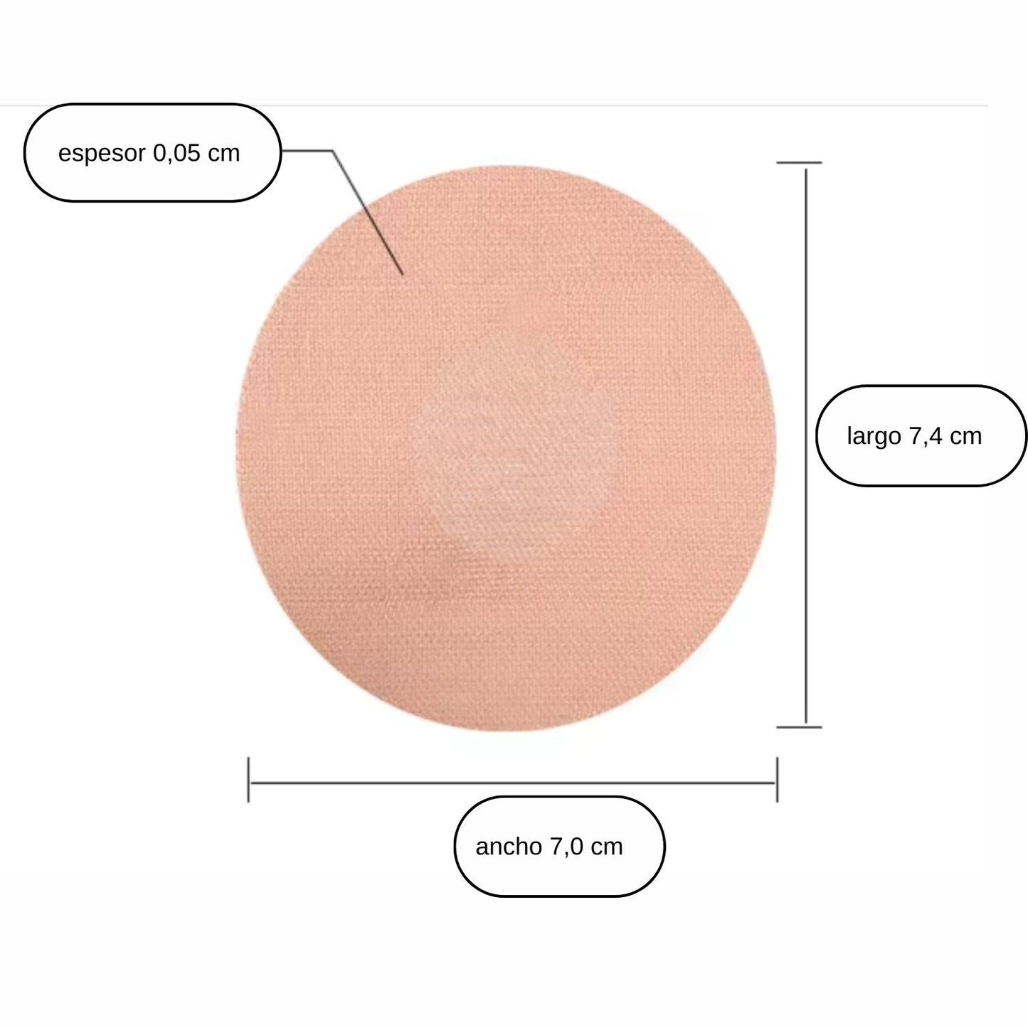 Pack Parches Protector Adhesivo Color Piel Sensor Free Style Piel