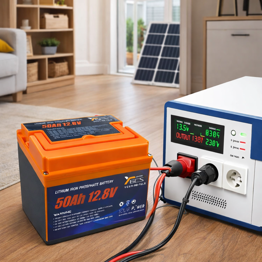 Batería LiFePO4 12V 50Ah con BMS – 6000 Ciclos para Energía Solar y Off-Grid