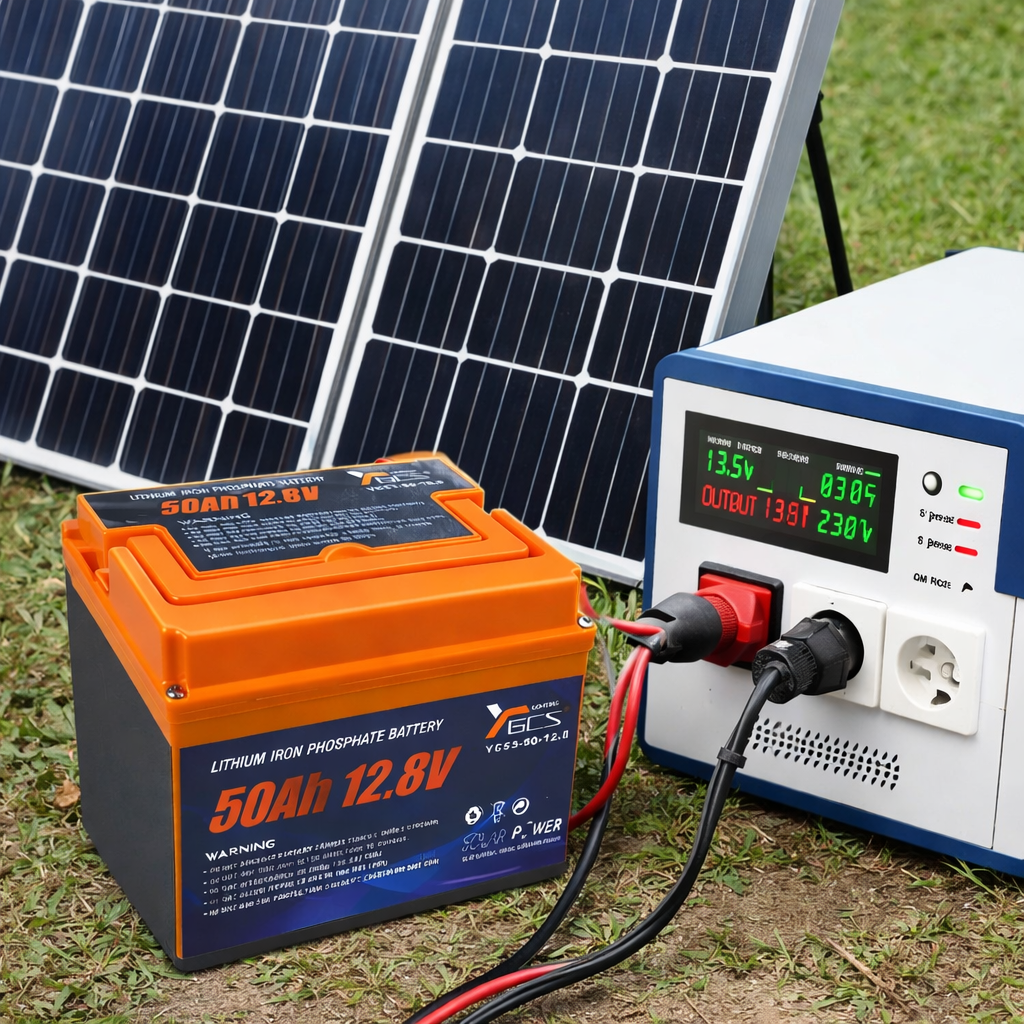 Batería LiFePO4 12V 50Ah con BMS – 6000 Ciclos para Energía Solar y Off-Grid