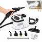 Limpiador a vapor portátil con 6 cabezales en alta resolución