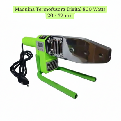Máquina Termofusora Digital 800W para Tuberías PP/PPR/PE 20-32mm 220V