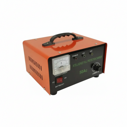 Cargador de Batería 12v Y 24v Autos Motos 50 Amperes