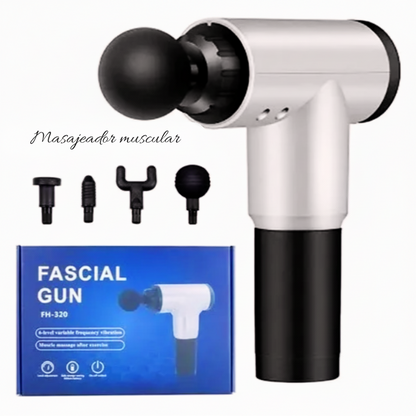 Masajeador Muscular Pistola Profesional Recargable