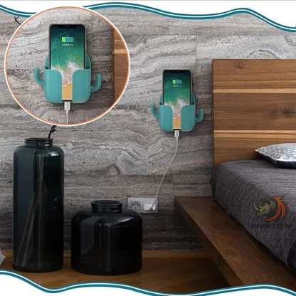 Soporte de Celular para pared Organizador multifunción