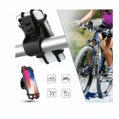 Soporte de celular para Moto/Bicicleta Universal Negro