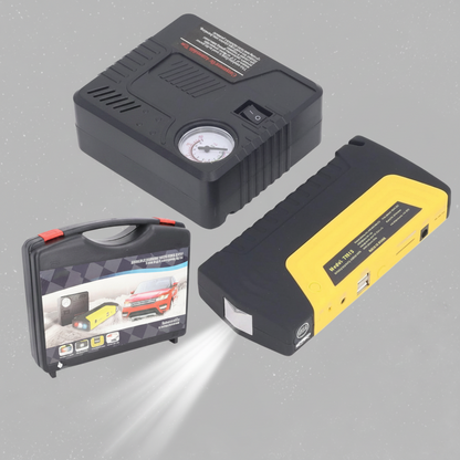 Partidor e Inflador de auto portátil con Maletín