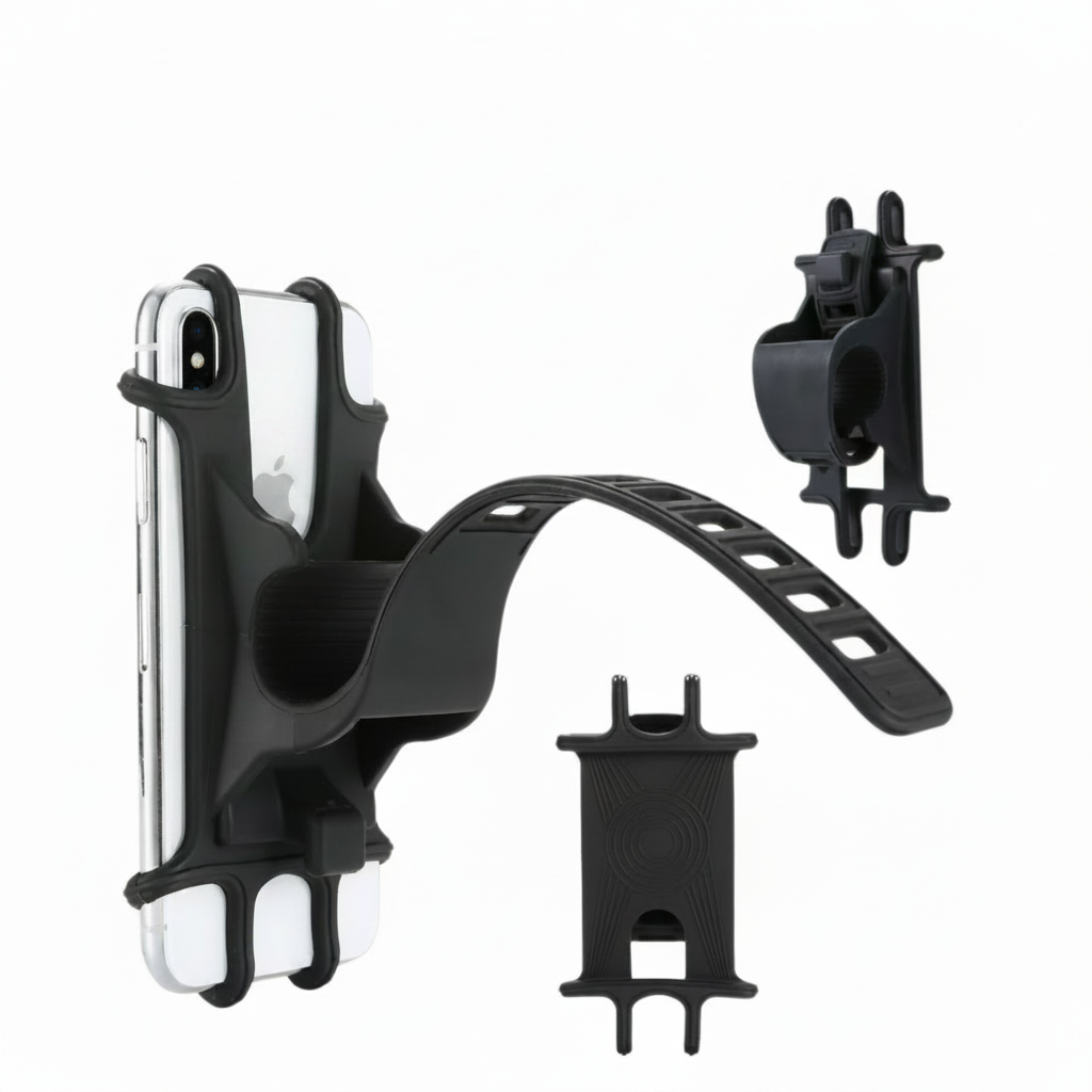 Soporte de celular para Moto/Bicicleta Universal Negro