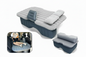 Colchon inflable para Auto con 2 Almohadas Descanso y Camping