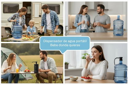 Dispensador Agua Eléctrico Bomba USB