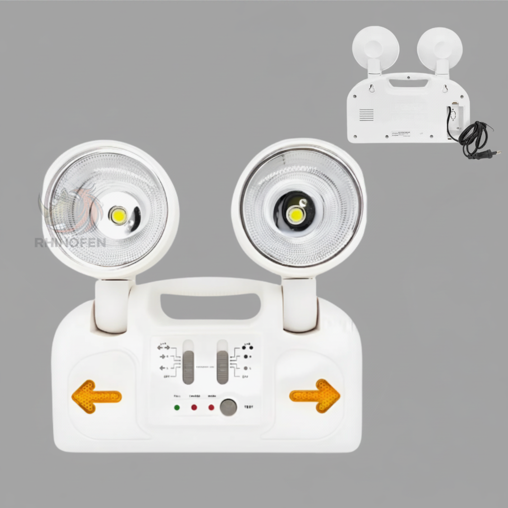 Lámpara De Emergencia Encendido Automático Ajustable