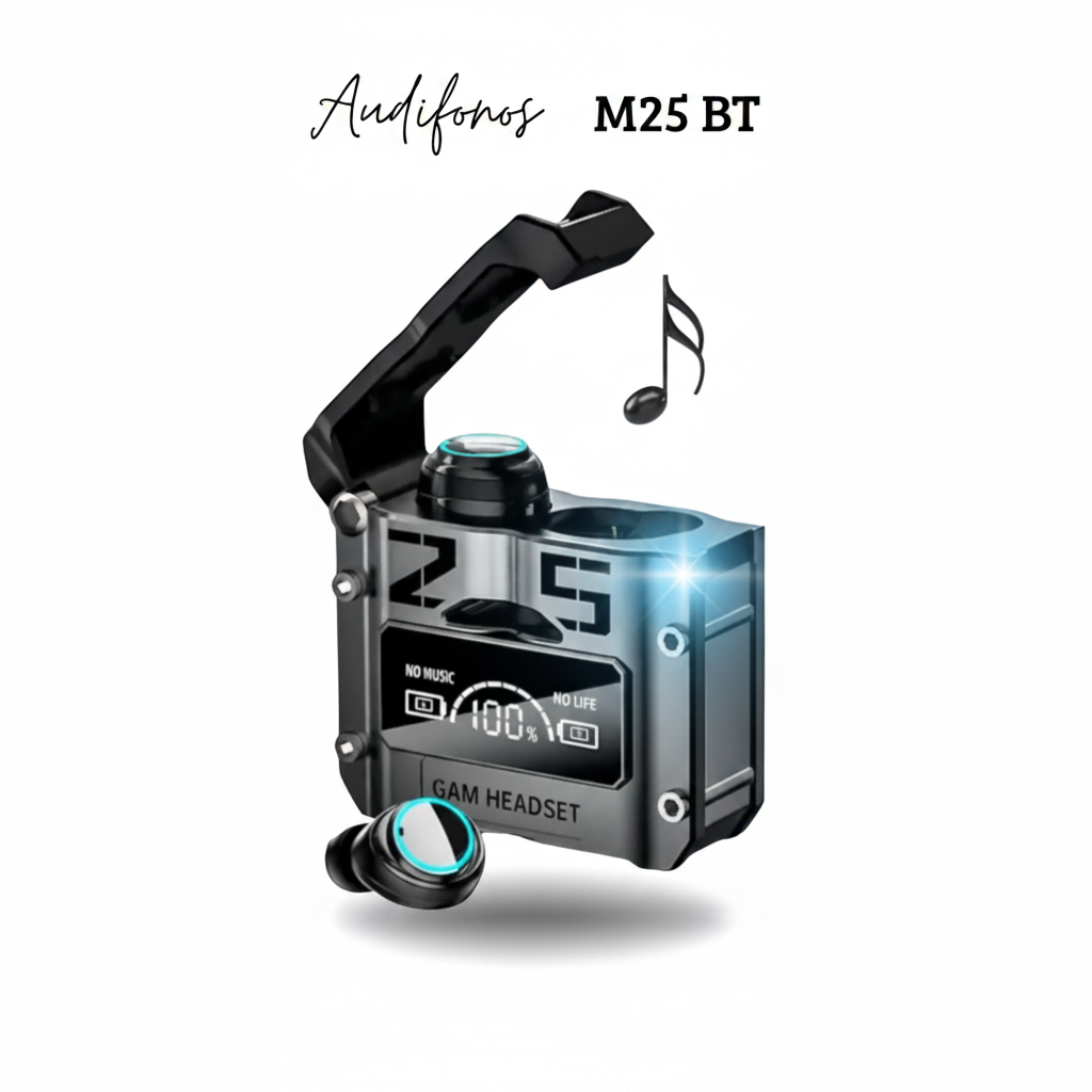 Audífonos Inalámbricos Gamer Bluetooth 5.3 M25